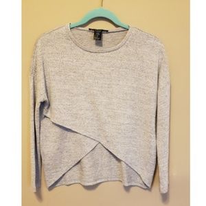 Unique Tulip Style Long Sleeved Crop Top